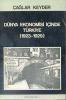 Dünya Ekonomisi İçinde Türkiye 1923-1929
