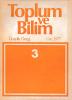 Toplum ve Bilim 3 Güz 1977