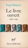 Le livre ouvert 1938-1944