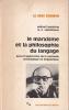 Le Marxisme et la philosophie du langage