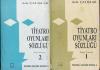 Türk ve Dünya Tiyatro Oyunları Sözlüğü (2 Kitap Takım)
