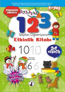 1 2 3 Sayıları Öğreniyorum Etkinlik Kitabı 5+