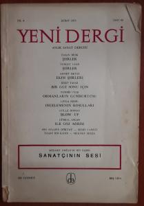Yeni Dergi 89 Şubat 1972 / Sanatçının Sesi
