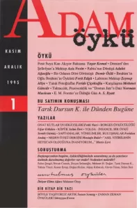 Adam Öykü 1 Kasım-Aralık 1995 Kolektif