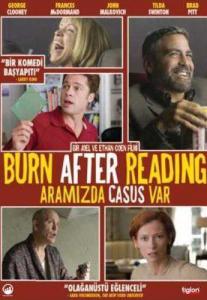 Burn After Reading - Aramızda Casus Var DVD Ethan Coen