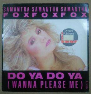 Do Ya Do Ya (Wanna Please Me) Samantha Fox Maxi Single Samantha Fox