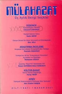 Mülahazat 1 Bahar 2001