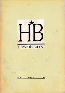 Hemşirelik Bülteni 4 1984