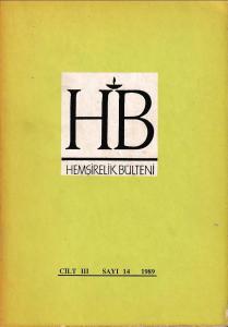 Hemşirelik Bülteni 14 1989