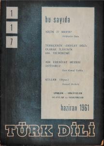 Türk Dili 117 Haziran 1961 Şiirler Hikayeler