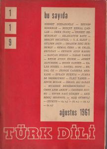 Türk Dili 119 Ağustos 1961
