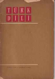Türk Dili 161 Şubat 1965