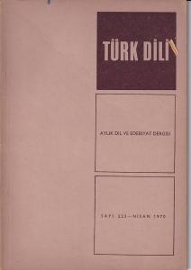 Türk Dili 223 Nisan 1970