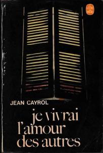 Je vivrai l'amour des autres