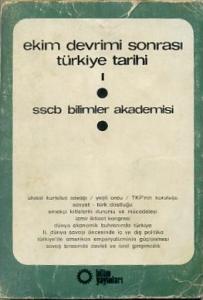 Ekim Devrimi Sonrası Türkiye Tarihi 1. Cilt