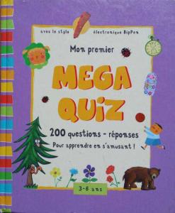 Mon premier Mega Quiz 3-6 ans