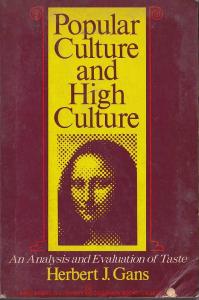 Popular Culture and High Culture