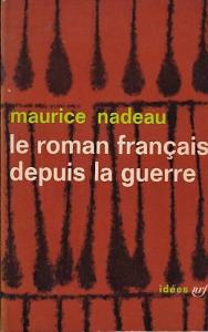 Le roman français depuis la guerre