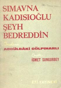 Sımavna Kadısıoğlu Şeyh Bedreddin