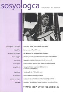 Sosyologca 8 Temmuz Aralık 2014