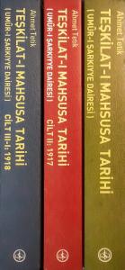 Teşkilat-ı Mahsusa Tarihi (3 Cilt Takım)