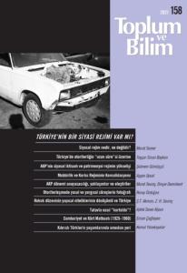 Toplum ve Bilim 158 2021 Kolektif